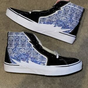 VANS Sk8 Hi Bolt, Liquify Black Blue White